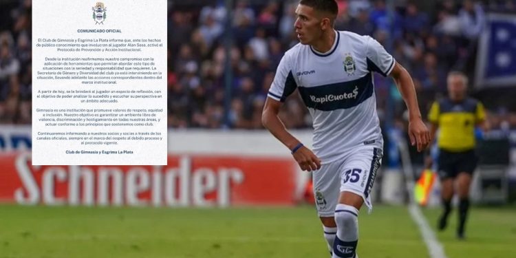 El comunicado de Gimnasia tras la detención de Alan Sosa