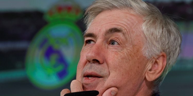 El dardo de Carlo Ancelotti para Javier Tebas en medio de la disputa entre el Real Madrid y el arbitraje