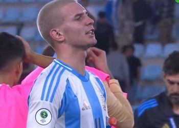 El picante cruce entre Franco Mastantuono e Igor Serrote luego del clásico Argentina-Brasil