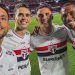 El primer gol de Enzo Díaz en Brasil con la camiseta del San Pablo