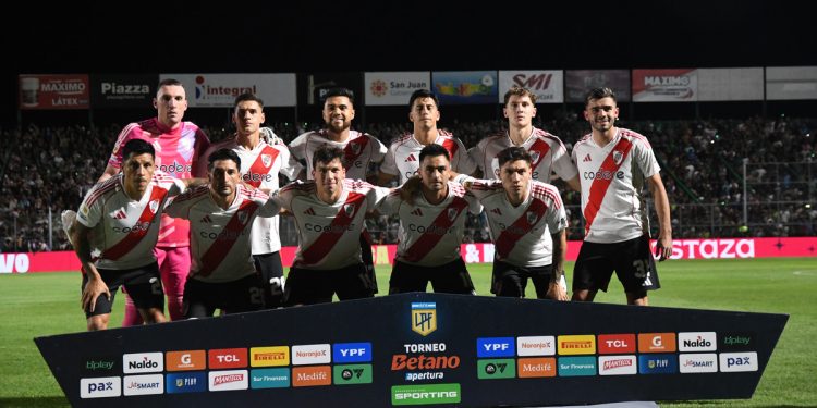 El uno por uno del buen triunfo de River ante San Martín de San Juan