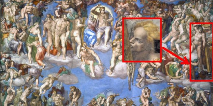 Hallazgo en el Vaticano: tras 500 años, descubren una figura oculta que pintó Miguel Ángel en la Capilla Sixtina