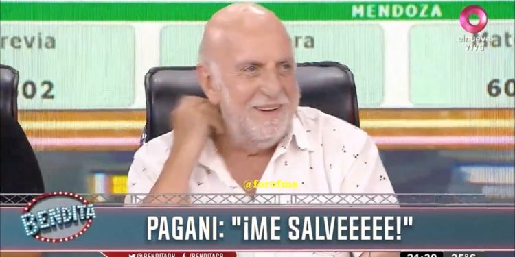 Increíble: Horacio Pagani se enteró en vivo que ganó la lotería