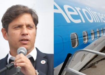 Kicillof da risa: Enfrenta el deterioro de la flota aérea bonaerense mientras propone la compra de Aerolíneas Argentinas