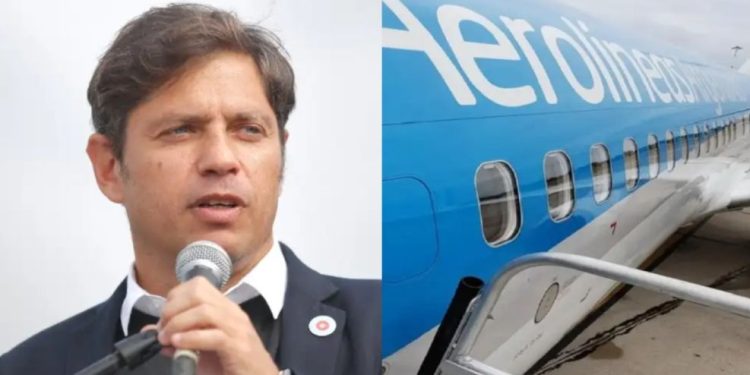 Kicillof da risa: Enfrenta el deterioro de la flota aérea bonaerense mientras propone la compra de Aerolíneas Argentinas