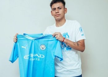 La expectativa de Guardiola con Echeverri