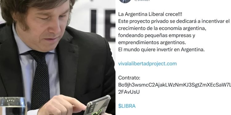 Conmoción por criptomoneda que promocionó Milei en sus redes, subió millones en minutos y cayo como un piano. “No estaba interiorizado”, dijo.