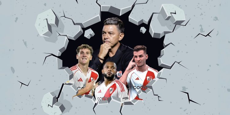 Romper la pared: el déficit de remates de River en el año