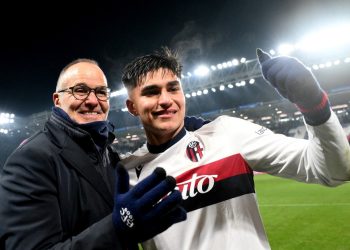 Santiago Castro puso al Bologna en la semi de la Copa Italia