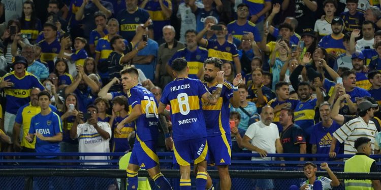 Video: el primer gol de Boca post eliminación de la Libertadores y la reacción de Gago