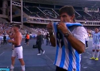 Video: la musculosa que se puso Costas tras ser campeón