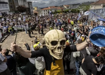 El PSdeG acusa a Rueda de «opacidad» y el BNG compara la planta de Altri con el Prestige: «Es una bomba ambiental»