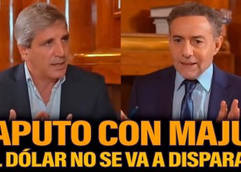 Caputo, ante Majul, acusa a políticos y periodistas de promover corridas cambiarias. ¿Quiénes Son?