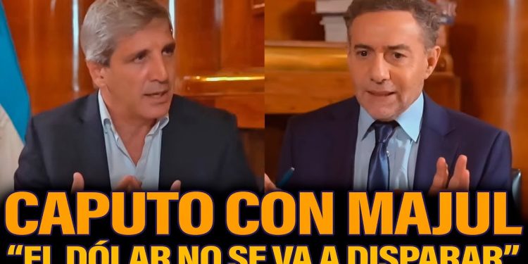 Caputo, ante Majul, acusa a políticos y periodistas de promover corridas cambiarias. ¿Quiénes Son?