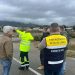 Buscan a un hombre arrastrado por la corriente tras el desborde de una rambla en el municipio murciano de Lorca