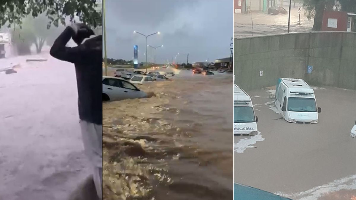 Bahía Blanca bajo el agua: alerta máxima y evacuaciones por una devastadora tormenta