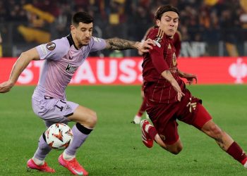 Con Dybala, la Roma abre los octavos de la Europa League vs. Athletic