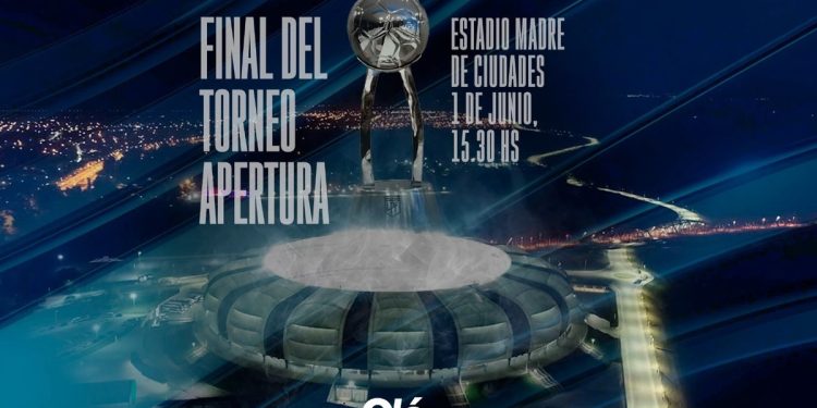 Confirmado: día, hora y sede de la final del torneo Apertura 2025