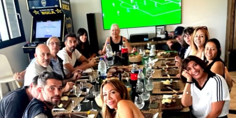 Días de relax, asado y amigos en Boca antes de la vuelta al trabajo