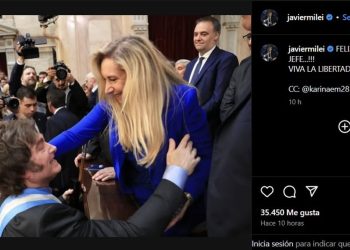 El mensaje de Javier Milei en las redes por el cumpleaños de su hermana Karina