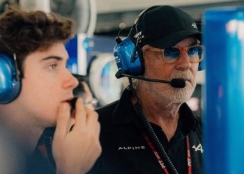 El palito de Franco Colapinto en la previa del Gran Premio de China