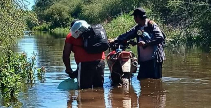 Grave situación en Salta y Chaco por la crecida del río Bermejo: hay familias aisladas y viviendas afectadas