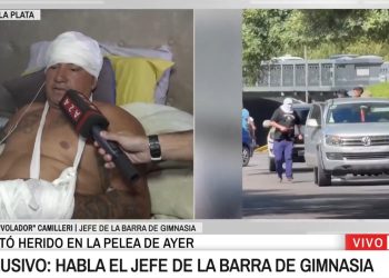 Habló el Volador Camilleri, líder de la barra de Gimnasia: “El culpable de lo que me pasó a mí es Iván Tobar”