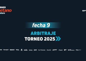 Hora, árbitros y TV de la fecha 9 del Torneo Apertura