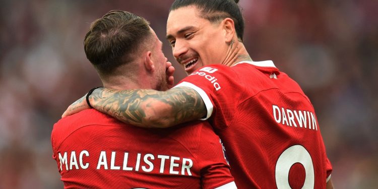 La ácida chicana de Darwin Núñez para Alexis Mac Allister en la previa del duelo entre Uruguay y Argentina