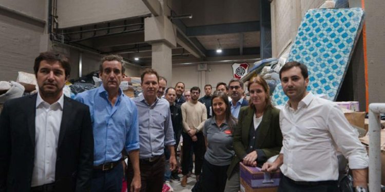 La colecta de River para ayudar a Bahía Blanca fue un éxito