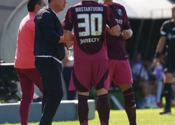 La rareza en la formación con la que River terminó el partido con Riestra: cinco zurdos