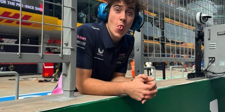 La última ocurrencia de Franco Colapinto