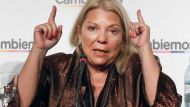 Carrió se presentó ante la Justicia contra el decreto de Milei que nombró jueces de la Corte
