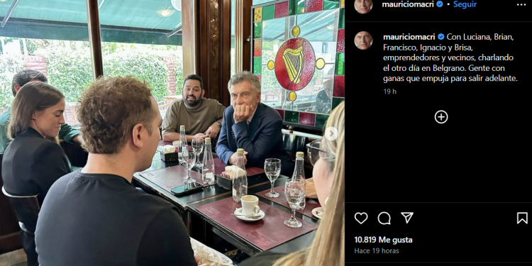 Macri quiere volver a los orígenes y lideró una reunión de dirigentes del PRO con vecinos de CABA