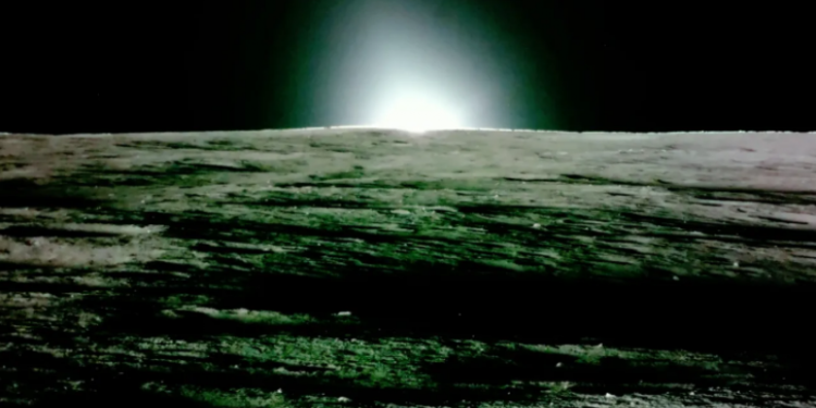 NASA: muestran por primera vez cómo es un atardecer en la Luna