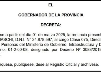 Nombraron a un abogado cercano a Hebe Casado como director del Registro Civil de Mendoza