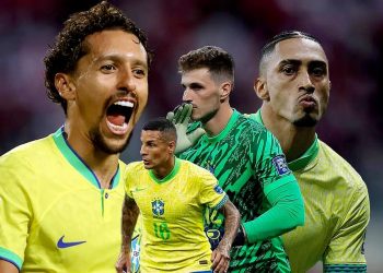 ¿Quiénes son los jugadores de Brasil que calentaron el clásico contra la Selección?