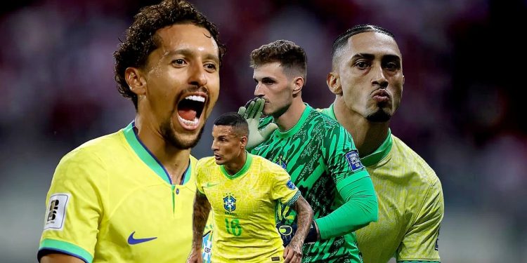 ¿Quiénes son los jugadores de Brasil que calentaron el clásico contra la Selección?