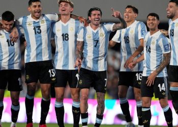 Video: el festejo de los jugadores de la Selección Argentina tras el triunfazo ante Brasil