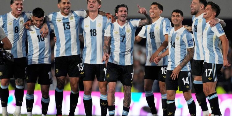 Video: el festejo de los jugadores de la Selección Argentina tras el triunfazo ante Brasil