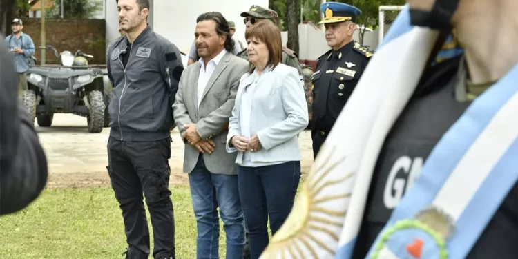 Petri y Bullrich dieron inicio al “Operativo Roca” para el control de la porosa frontera norte. FF.AA y  FF.SS podrán actuar en conjunto