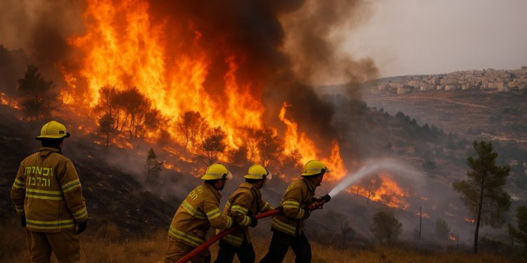 Israel Declara “Emergencia Nacional” por Iincendios forestales; despliegan Ejército y solicitan ayuda internacional