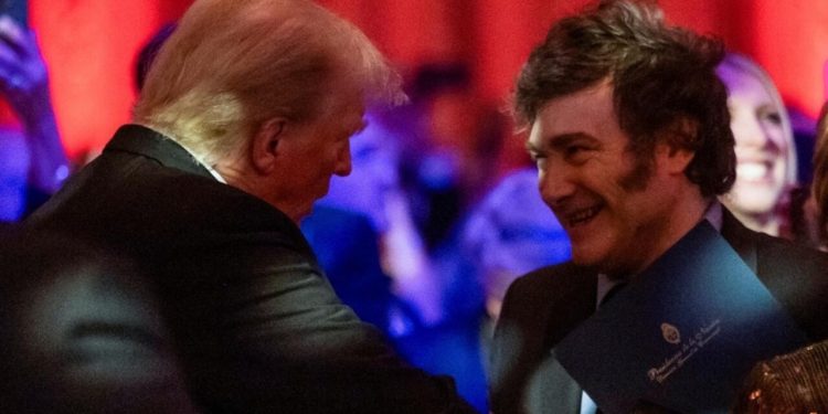 Respaldo total de Trump a Milei
