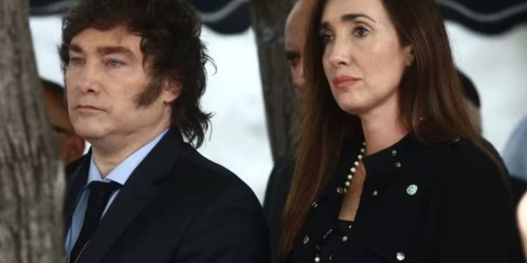 Milei en acto por Malvinas sin la presencia de Villarruel, evidenciando diferencias internas, las cuales no supieron dejar de lado ni siquiera al recordar a quienes dieron su vida por la patria-VIDEO-