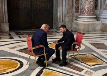 Trump y Zelenski se volvieron a reunir antes del funeral del Papa Francisco en el Vaticano. En su último encuentro hubo gritos y exigencias de disculpas