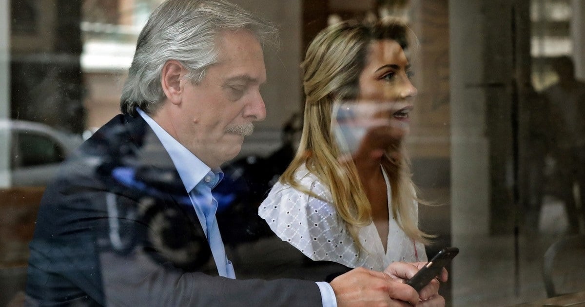 Alberto Fernández y Fabiola Yañez