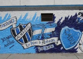 Almagro y CADU: la amistad que nació con cantos contra los ingleses durante la Guerra de Malvinas