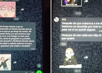 Alumnos de una escuela bonaerense planificaron una masacre por WhatsApp