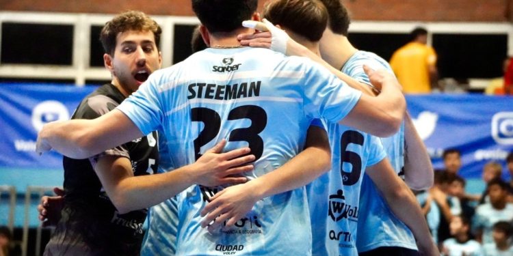 Ciudad le volvió a ganar a CEF N° 5 y está macht point en la Liga de Vóleibol Argentina