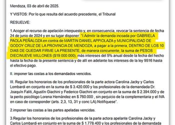 Condenaron a un funcionario de Godoy Cruz por violencia de género y maltrato a una empleada